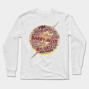 Flash Word Art Long Sleeve T-Shirt